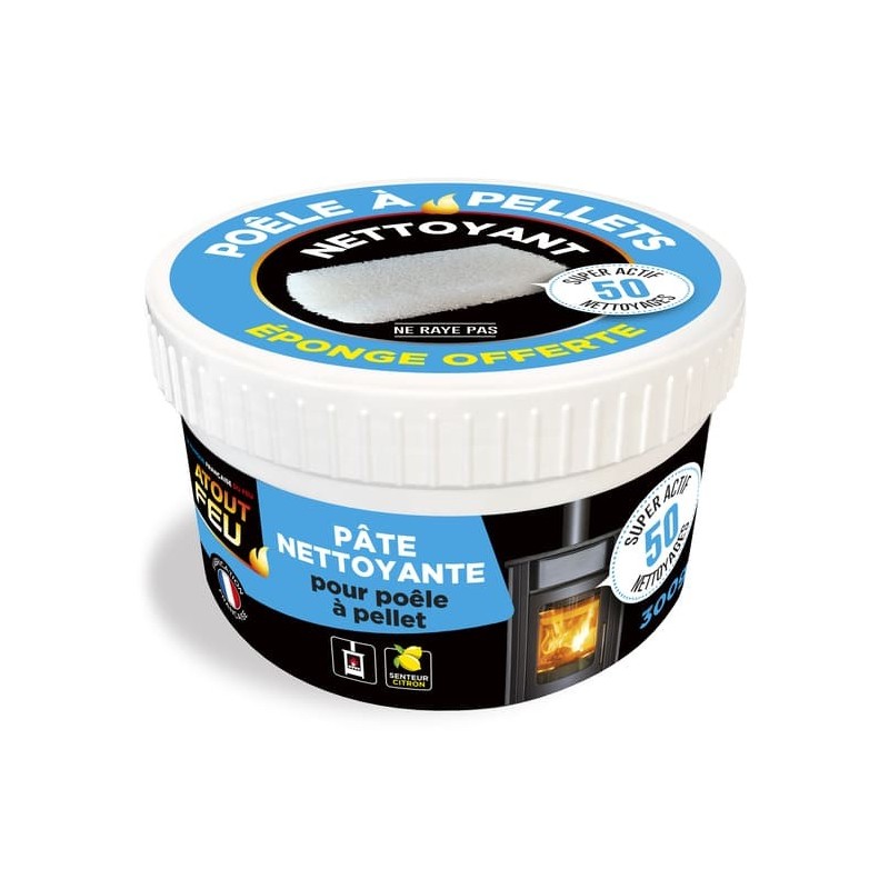 Pâte nettoyante pour poêle à pellet- Atout Feu Pâte nettoyante pour poêle à pellet- Atout Feu