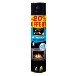 Mousse décapante vitre insert - Atout Feu