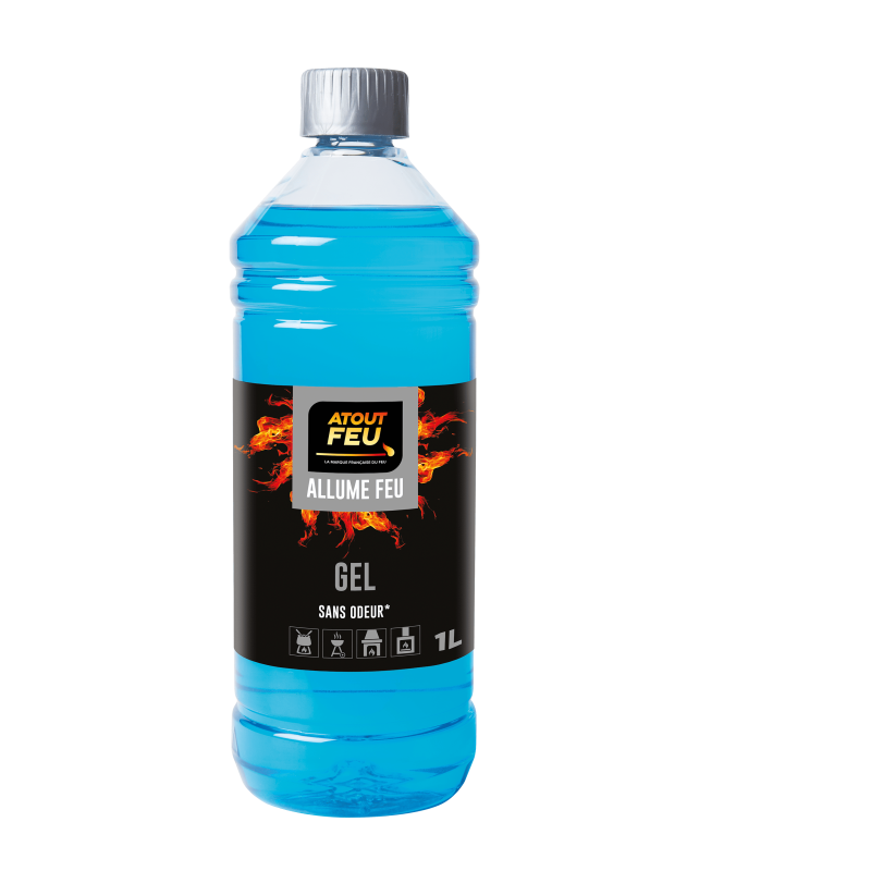 Allume-feu gel pour barbecue et cheminée - Atout Feu