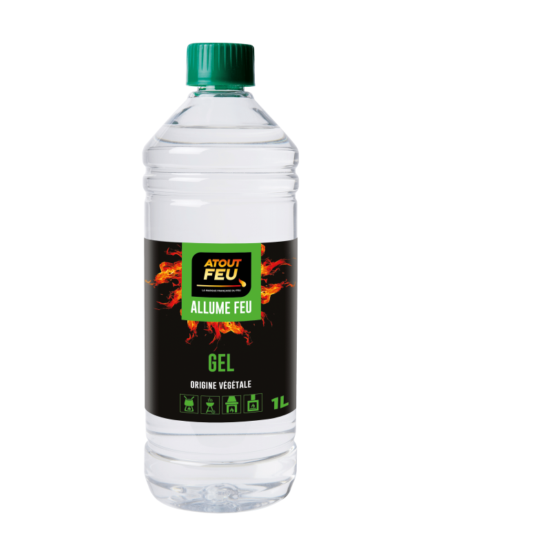 Allume feu gel origine végétale  - Atout Feu