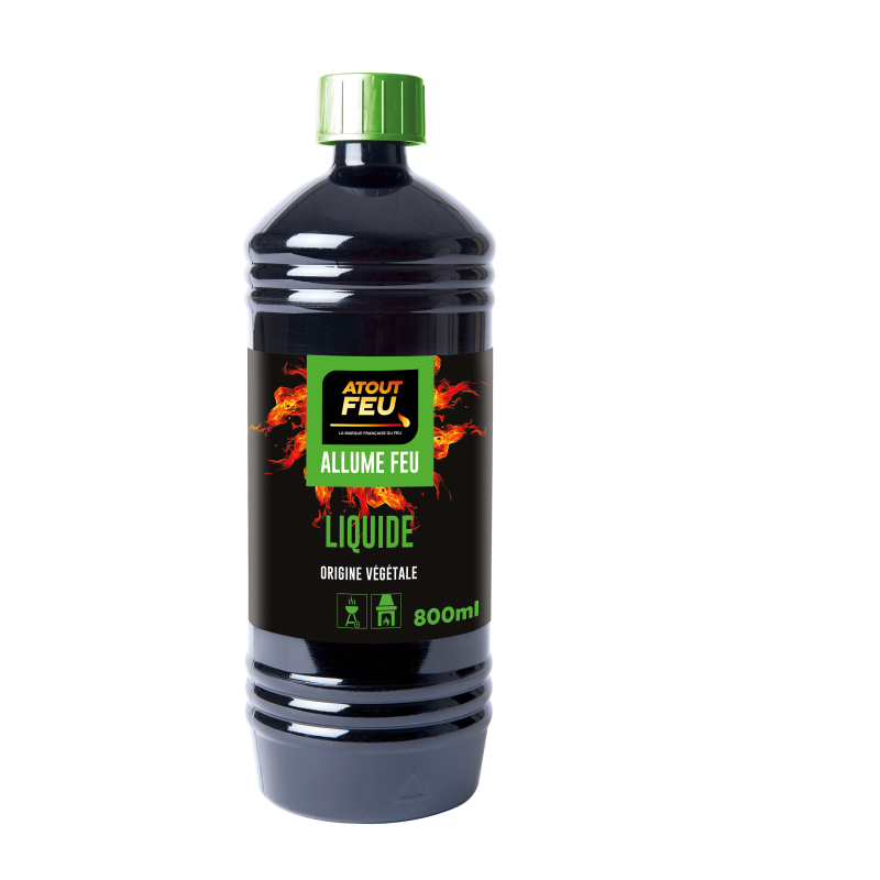 Allume feu liquide origine végétale - Atout Feu