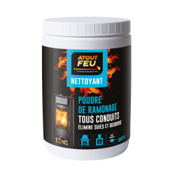 Poudre de ramonage pour tous conduits - Atout Feu