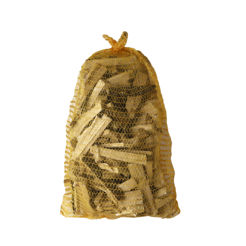 Filet de bois d’allumage 40 L pour cheminée et barbecue - Atout Feu
