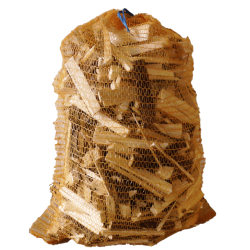 Filet de bois d’allumage 40 L pour cheminée et barbecue - Atout Feu