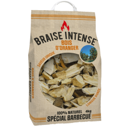 Bois d'oranger pour barbecue - Atout Feu