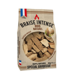 Bois naturel pour barbecue - Atout Feu