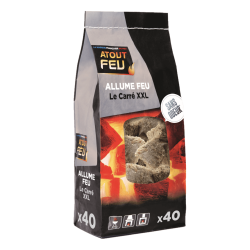 Le carre XXL allume feu - Atout Feu